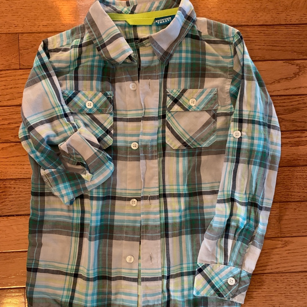 French Toast Long - 3/4 sleeve boys shirt